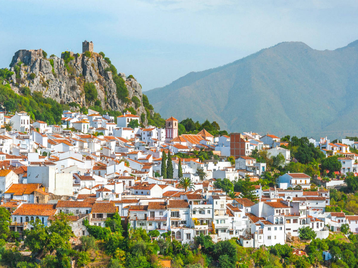 Gaucín im Gebirge der Serranía de Ronda