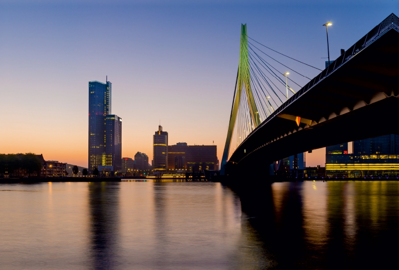 Erasmusbrücke, Rotterdam