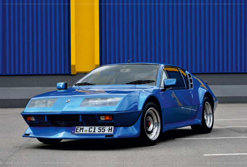 Ein Motiv aus dem Kalender Renault Alpine A310 V6