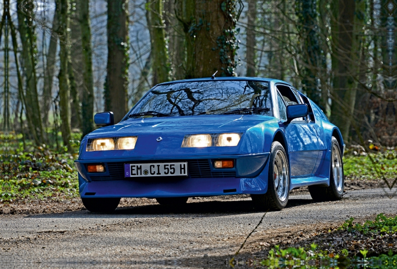 Ein Motiv aus dem Kalender Renault Alpine A310 V6