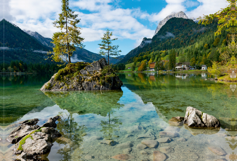 Alpenidylle am Ramsauer Hintersee