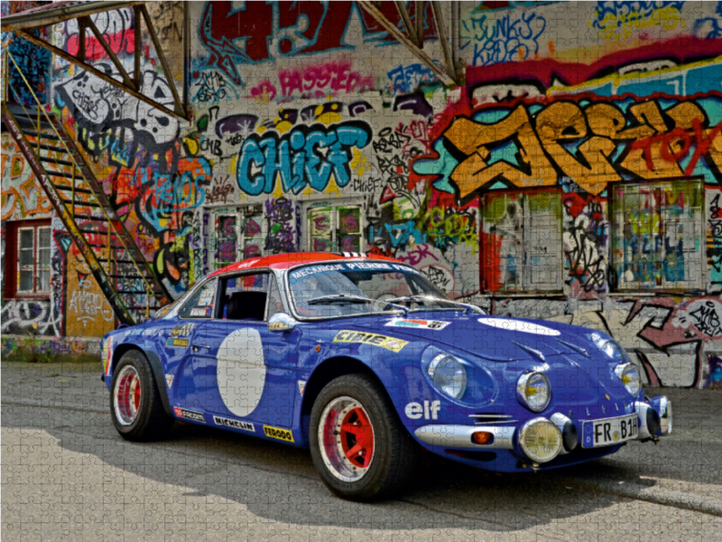 Ein Motiv aus dem Kalender Renault Alpine A110