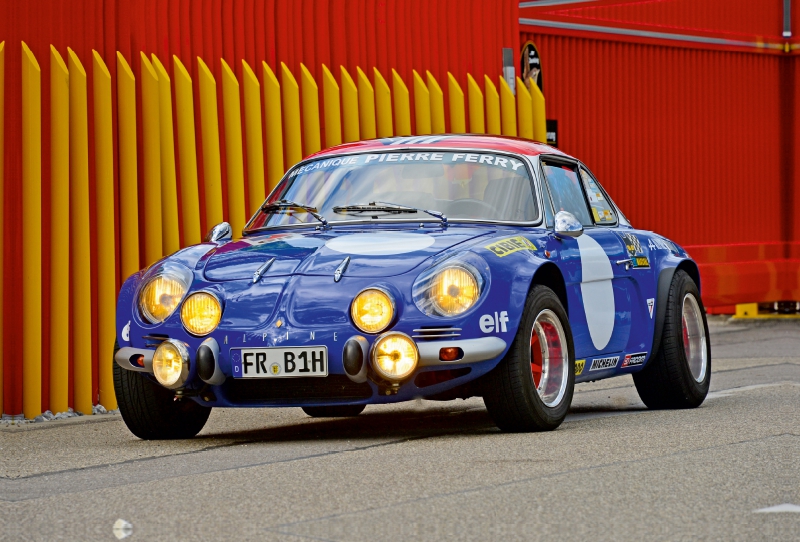 Ein Motiv aus dem Kalender Renault Alpine A110