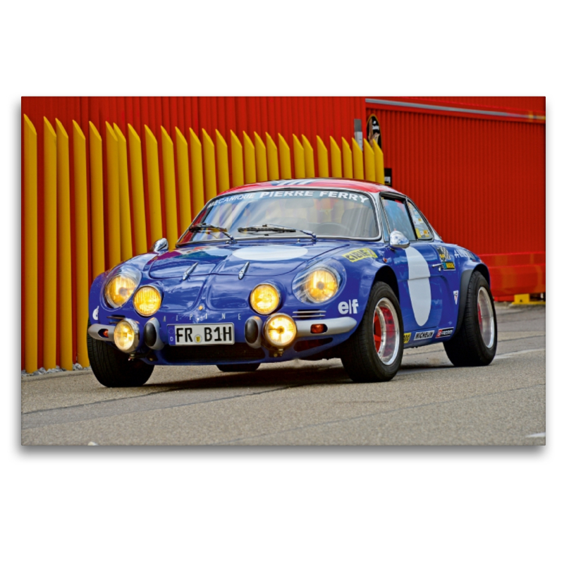 Ein Motiv aus dem Kalender Renault Alpine A110