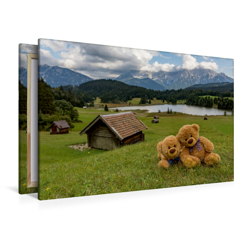 Travelling Teddy am Geroldsee