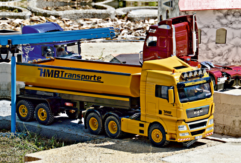 MAN Lkw gelb