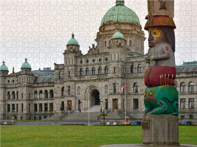 Das British Columbia Parliament Building, Victoria BC