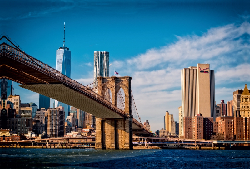 Ein Motiv aus dem Kalender Brooklyn Bridge - Brücke in eine neue Welt