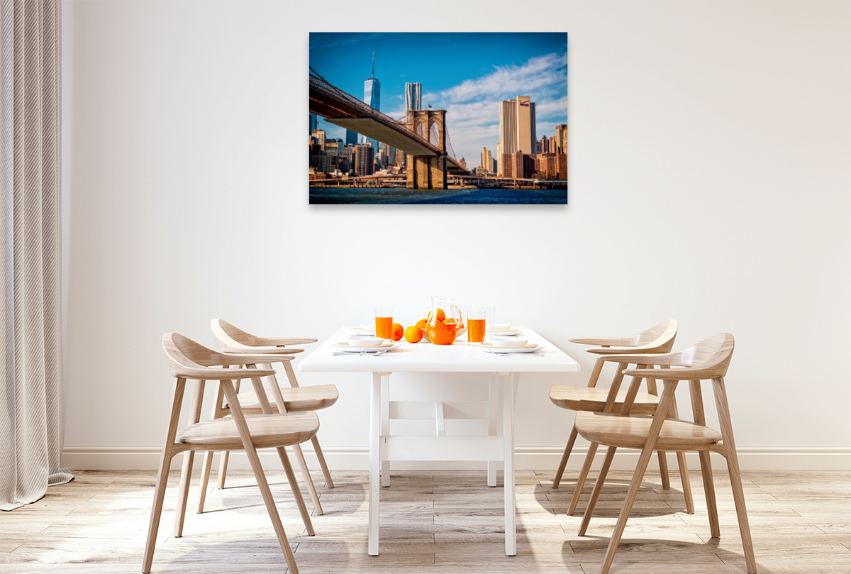 Ein Motiv aus dem Kalender Brooklyn Bridge - Brücke in eine neue Welt