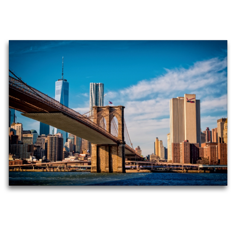 Ein Motiv aus dem Kalender Brooklyn Bridge - Brücke in eine neue Welt