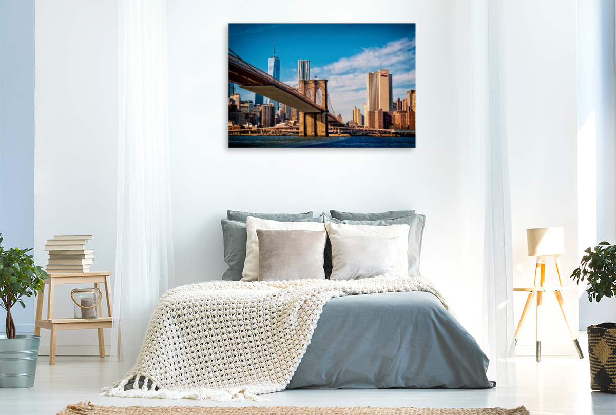 Ein Motiv aus dem Kalender Brooklyn Bridge - Brücke in eine neue Welt