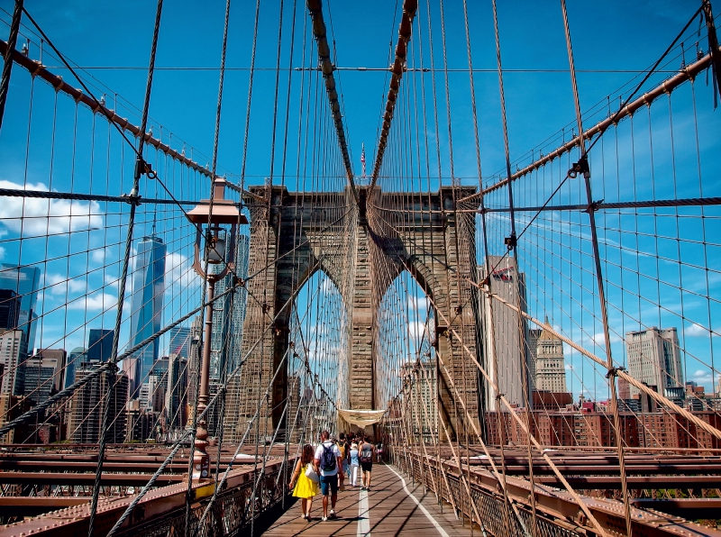 Brooklyn Bridge - Brücke in eine neue Welt