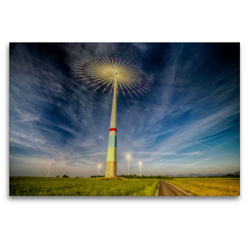 Windräder in der Vorderpfalz