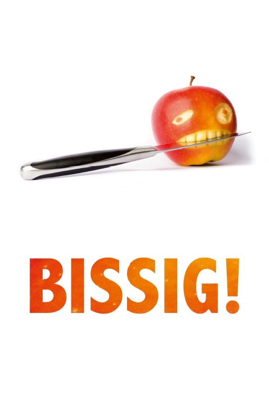 BISSIG - der Apfel wird sich ja noch wehren dürfen!