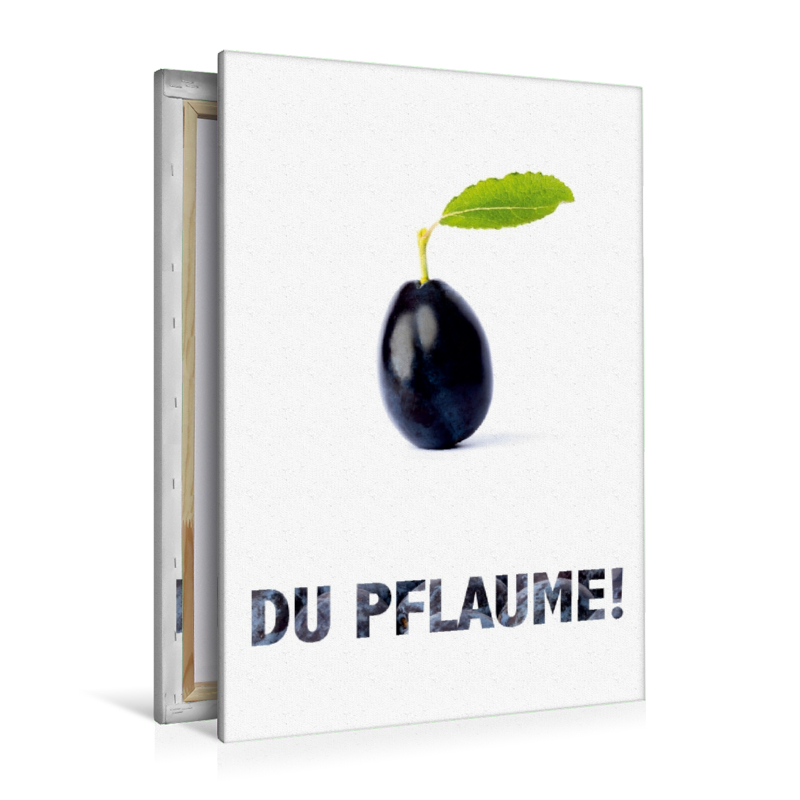 Du Pflaume! - ohne Worte.