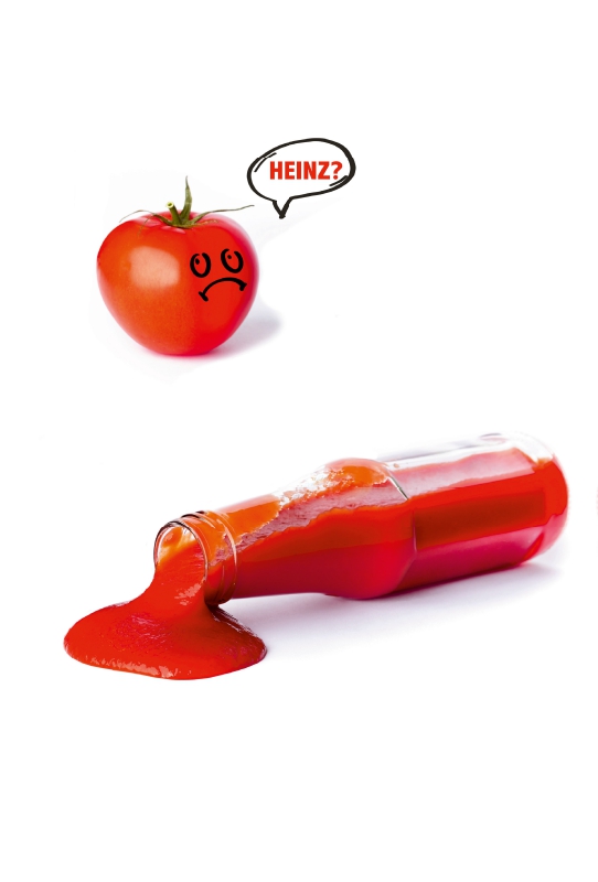 Heinz? - eine Kurzgeschichte über eine traurige Tomate.