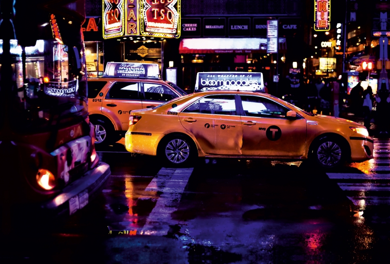 Ein Motiv aus dem Kalender New York - nur im Taxi