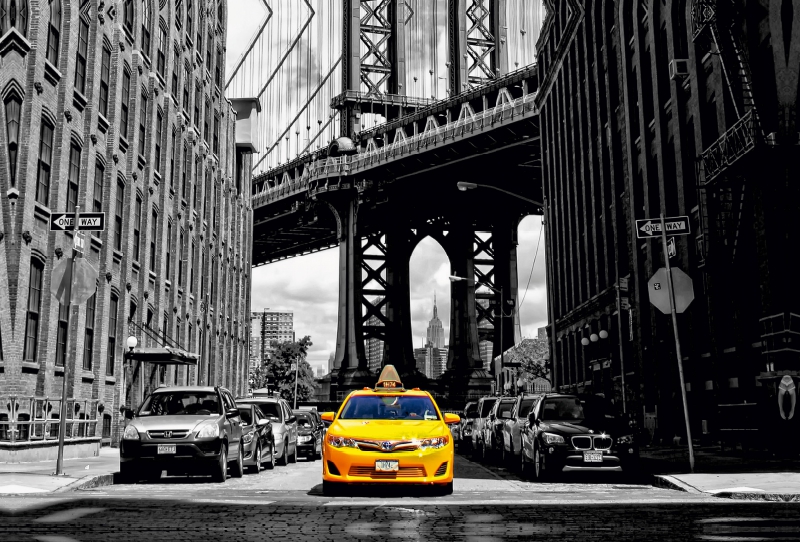 Ein Motiv aus dem Kalender New York - nur im Taxi