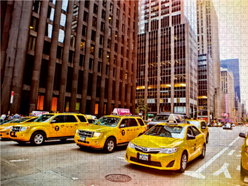 Ein Motiv aus dem Kalender New York - nur im Taxi