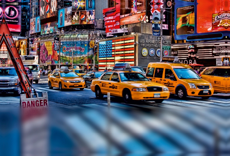 Ein Motiv aus dem Kalender New York - nur im Taxi