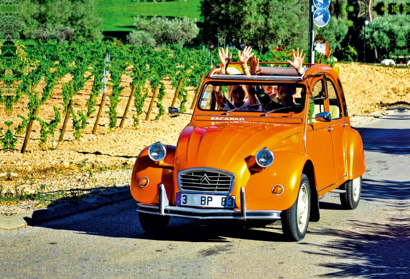 Ein Motiv aus dem Kalender Citroën 2CV - die Ente