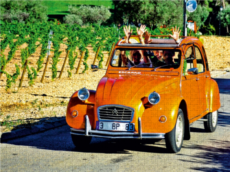 Ein Motiv aus dem Kalender Citroën 2CV - die Ente