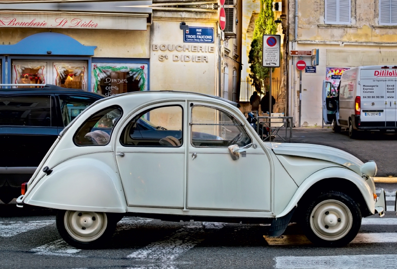 Ein Motiv aus dem Kalender Citroën 2CV - die Ente