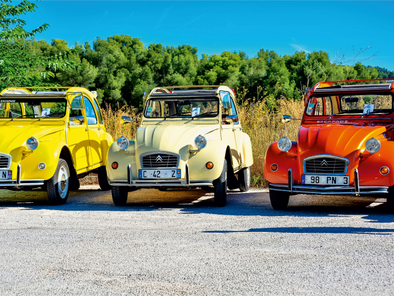 Ein Motiv aus dem Kalender Citroën 2CV - die Ente