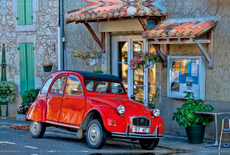 Ein Motiv aus dem Kalender Citroën 2CV - die Ente