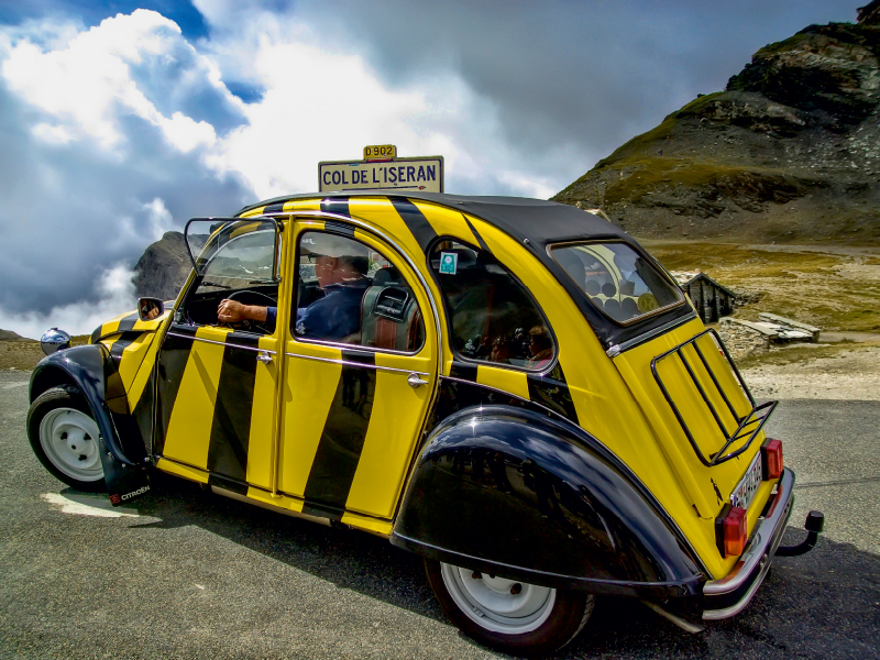 Ein Motiv aus dem Kalender Citroën 2CV - die Ente