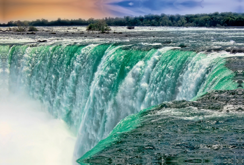 Niagarafälle - American Falls und Horseshoe Fall