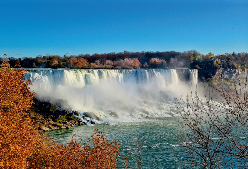 Niagarafälle - American Falls und Horseshoe Fall