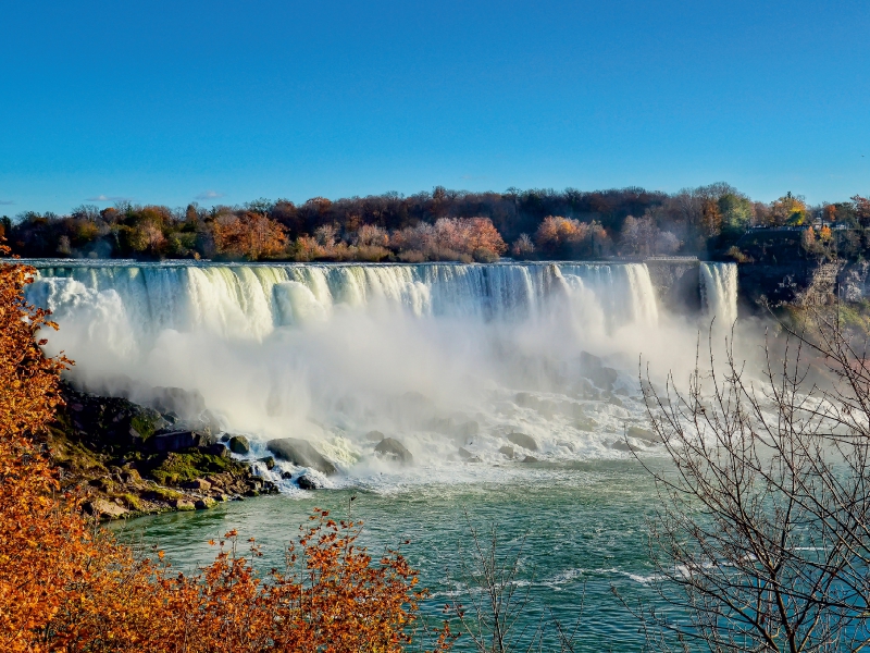 Niagarafälle - American Falls und Horseshoe Fall