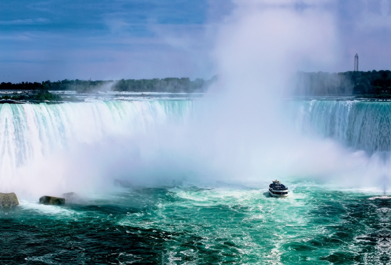 Niagarafälle - American Falls und Horseshoe Fall