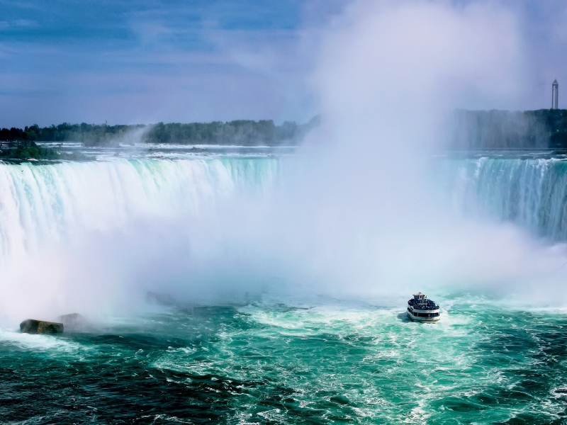 Niagarafälle - American Falls und Horseshoe Fall