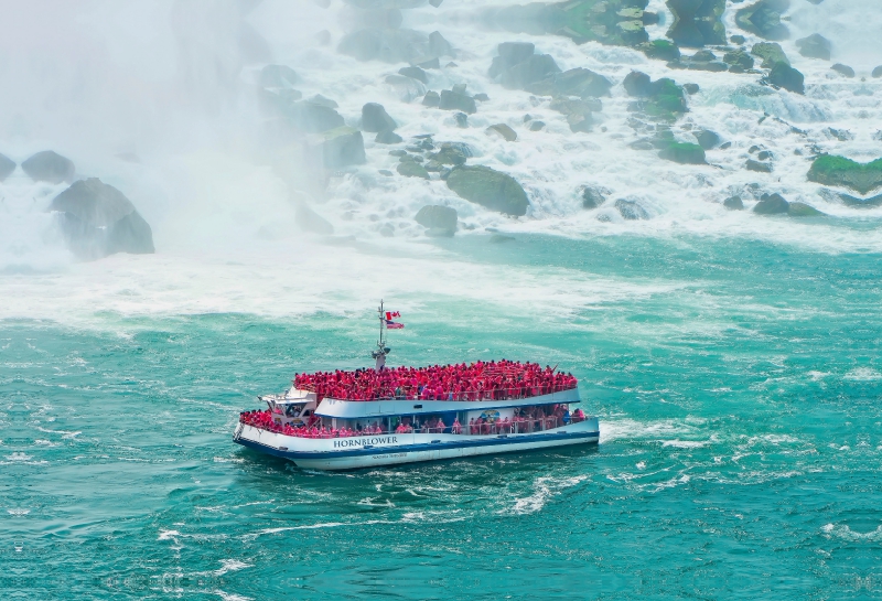 Niagarafälle - American Falls und Horseshoe Fall