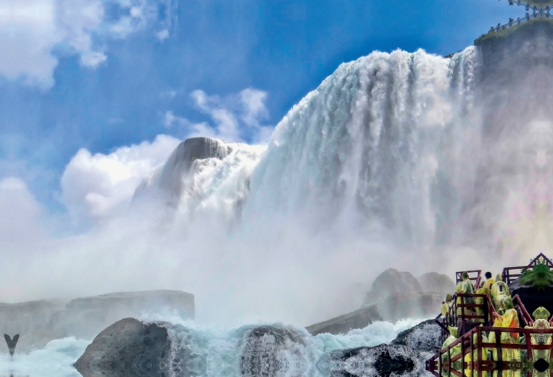 Niagarafälle - American Falls und Horseshoe Fall