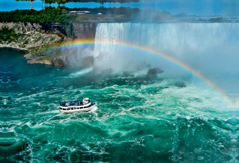 Niagarafälle - American Falls und Horseshoe Fall