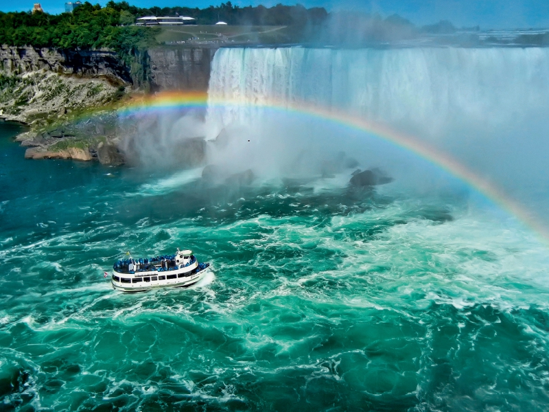 Niagarafälle - American Falls und Horseshoe Fall