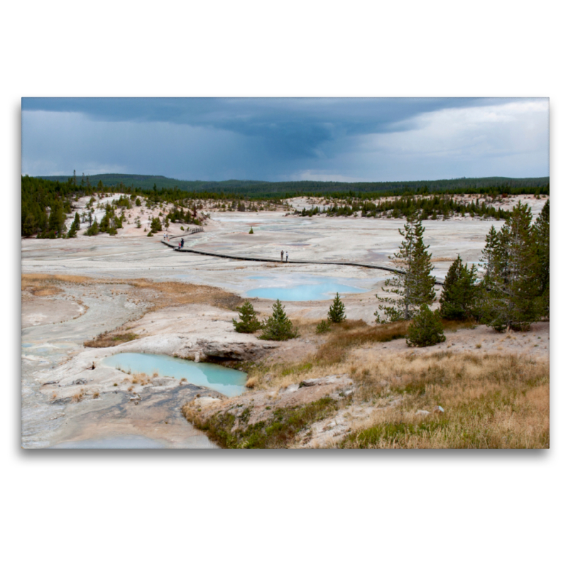 Kraterlandschaft im Yellowstone