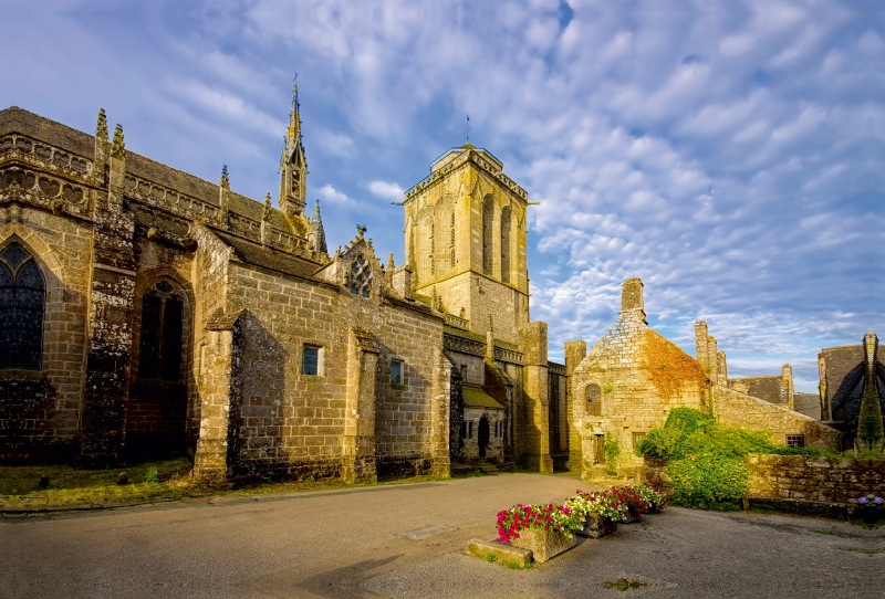 Eglise de Saint Ronan in Locronan