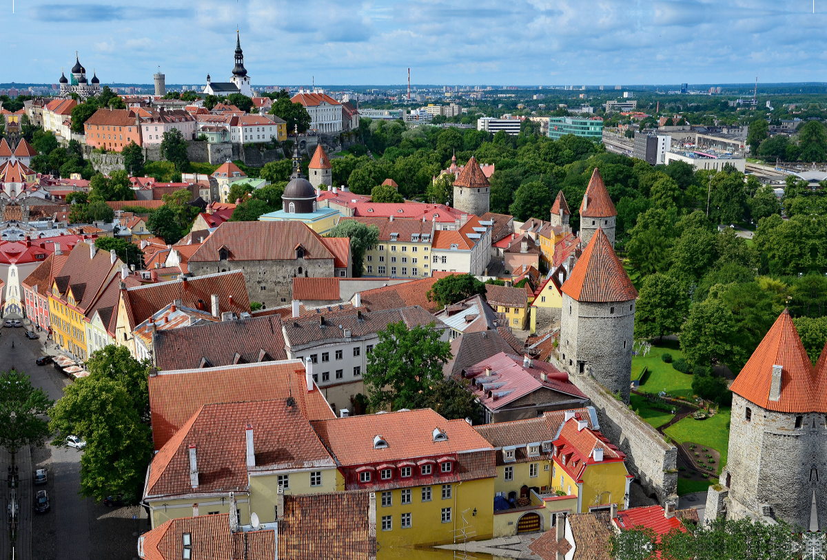 Blick über die Stadtmauer