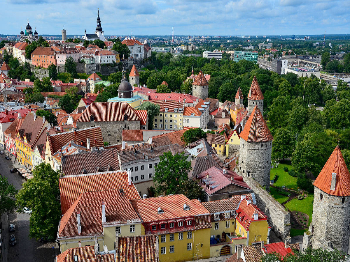 Blick über die Stadtmauer