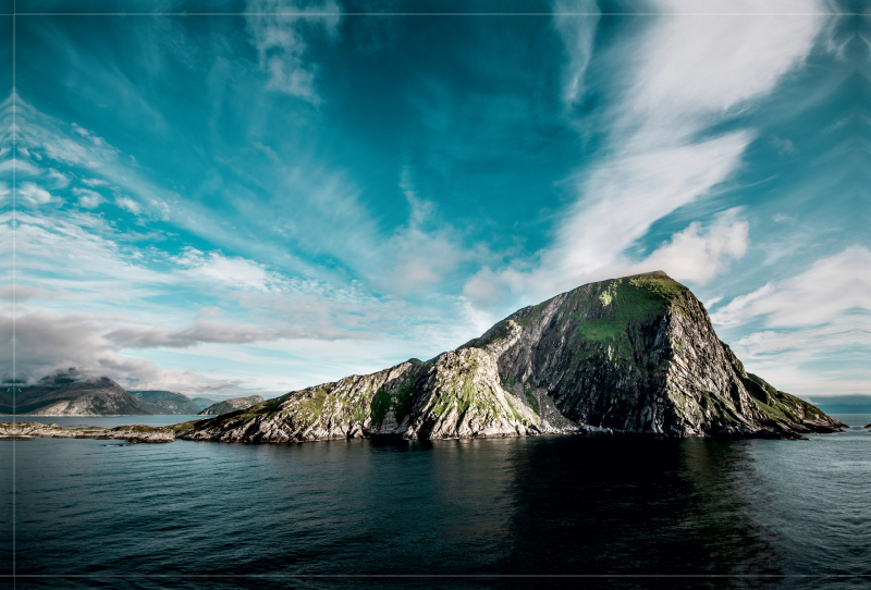 Fjord Landschaft