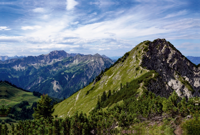 Gratweg am Iseler