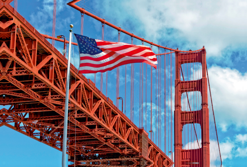 Golden Gate Bridge - Synonym für San Francisco