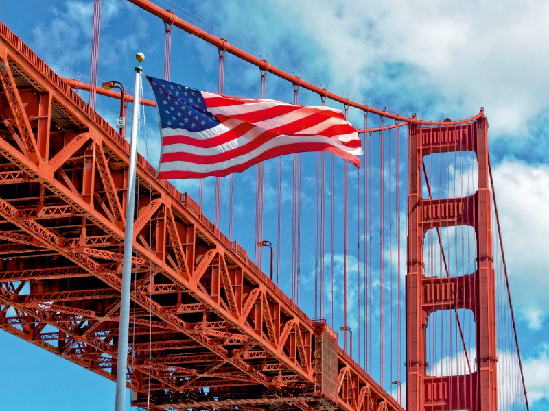 Golden Gate Bridge - Synonym für San Francisco