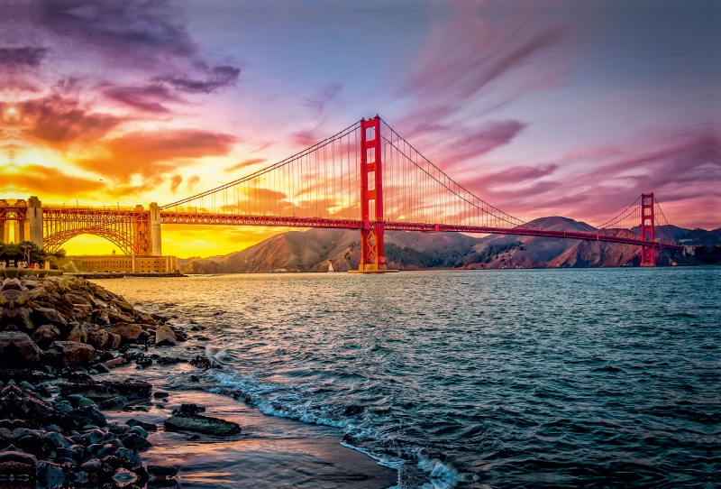 Golden Gate Bridge - Synonym für San Francisco