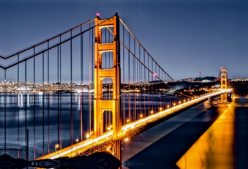 Golden Gate Bridge - Synonym für San Francisco