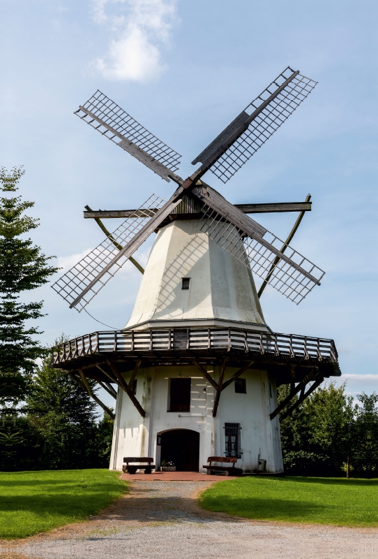 Galerieholländer, Windmühle, Tonnenheide